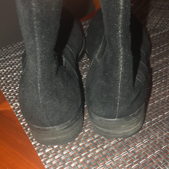 Prwnd women’s cove  Chelsea boot suede black sz 9.5 - Picture 5 of 6